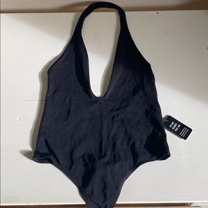 Express halter bodysuit